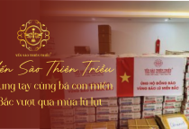YẾN SÀO THIÊN TRIỀU CHUNG TAY CÙNG BÀ CON MIỀN BẮC VƯỢT QUA MÙA LŨ LỤT