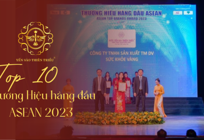 CÔNG TY TNHH SẢN XUẤT THƯƠNG MẠI DỊCH VỤ SỨC KHỎE VÀNG – TOP 10 THƯƠNG HIỆU HÀNG ĐẦU ASEAN 2023
