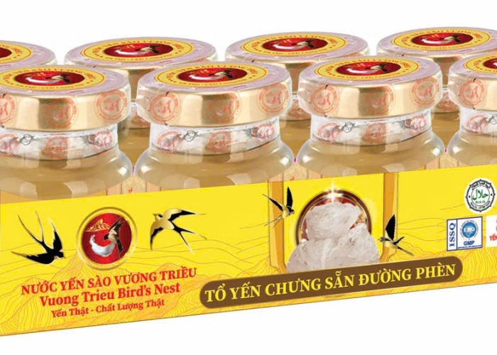YẾN SÀO VƯƠNG TRIỀU ĐƯỜNG PHÈN 22% (LỐC 6 LỌ)