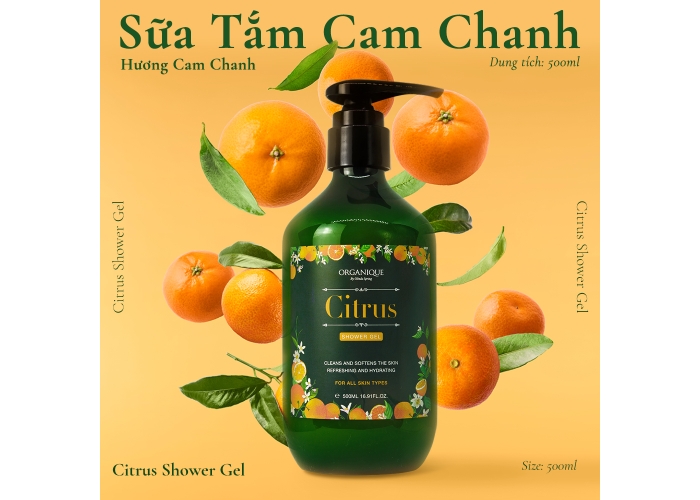 Sữa tắm hương Cam Chanh 