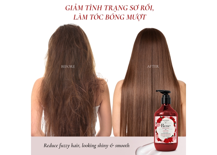 Dầu xả dưỡng tóc Hoa Hồng