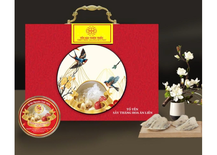 Tổ yến sấy thăng hoa ăn liền (hộp quà cao cấp)
